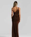 Natalie Rolt Cadence Gown - 6 / Brown - Dresses