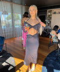 Natalie Rolt Chantel Set Slate - 6 / Gray - Outfit Sets