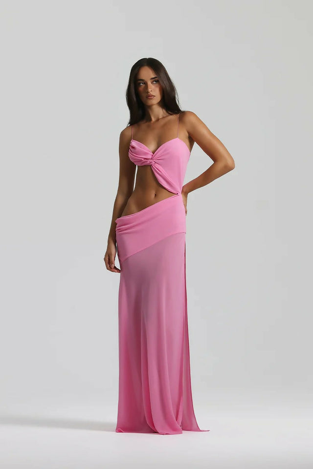 Natalie Rolt Dahlia Dress in Pink - 8 / Pink - Dresses