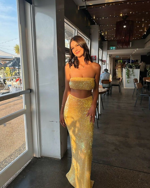 Natalie Rolt Desiree Set - 8 / Yellow - Outfit Sets