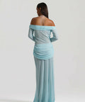 Natalie Rolt Emily Gown - 8 / Blue - Dresses