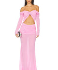 Natalie Rolt Emily Gown Dress Candy Pink - 6 / Pink - Dresses
