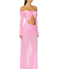 Natalie Rolt Emily Gown Dress Candy Pink - 6 / Pink - Dresses
