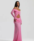 Natalie Rolt Emily Gown in Pink - 6 / Pink - Dresses