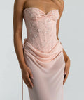 Natalie Rolt Evelyn Maxi Paired with Bronte Top Pink - Outfit Sets