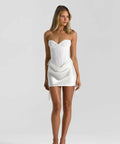 Natalie Rolt Evelyn Mini Paired with Verity Bustier White - Outfit Sets