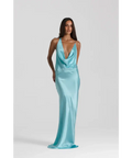 Natalie Rolt Gabi Gown - Aquamarine - 6 / Aquamarine - Dresses