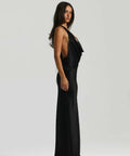 Natalie Rolt Gabi Gown in Black - 6 / Black - Dresses