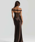Natalie Rolt Gwyneth Gown Espresso Size 8 - Dresses