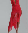 Natalie Rolt Hailey Midi Dress - 8 / Tangerine - Dresses