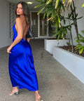 Natalie Rolt Irena Dress - 4 / Blue - Dresses