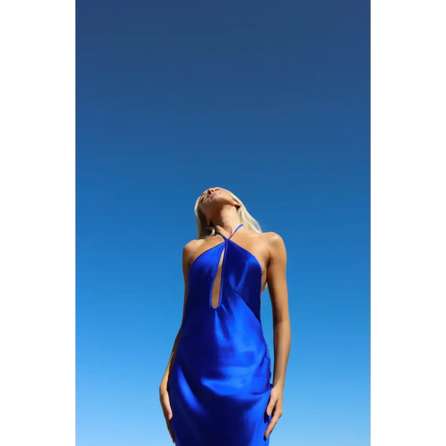 Natalie Rolt Irena Dress - 6 / Blue - Dresses