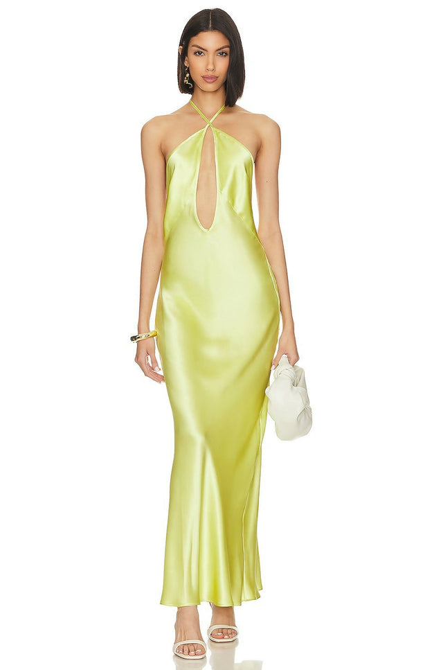 Natalie Rolt Irena Dress - 6 / Yellow - Dresses
