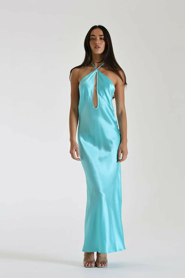 Natalie Rolt Irena Maxi Turquoise - 8 / Turquoise - Dresses