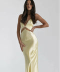 Natalie Rolt Iris Dress Lemon - Yellow / 8 - Dresses