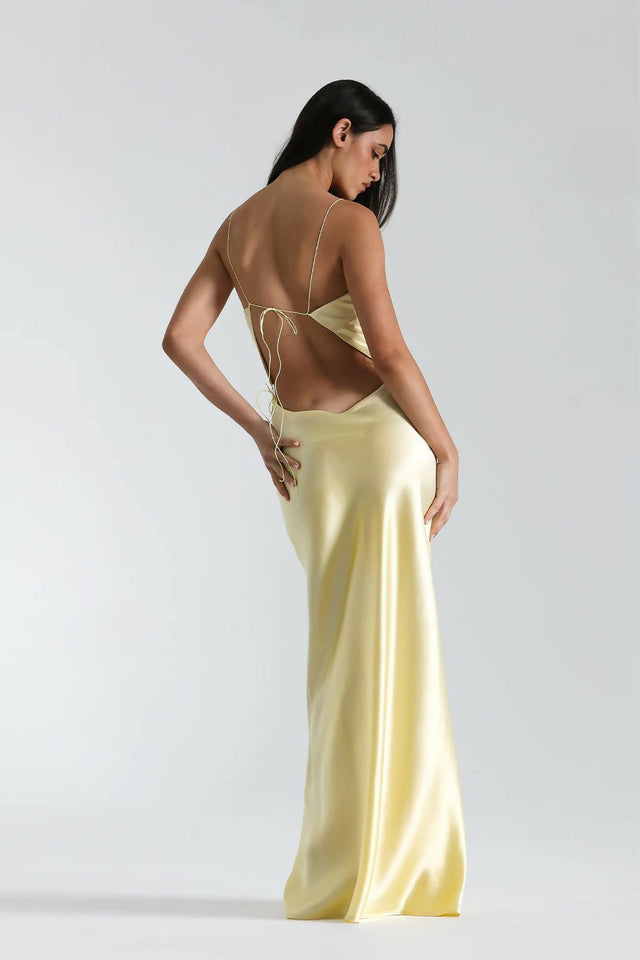 Natalie Rolt Iris Dress/Maxi Yellow - 8 / Yellow - Dresses