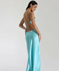 Natalie Rolt Iris Gown Turquoise Size 6 & 8 - Dresses