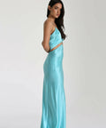 Natalie Rolt Iris Gown Turquoise Size 6 & 8 - Dresses