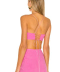 Natalie Rolt Kaia Skirt and Kylie Crop Top Set - 4 / Pink - Outfit Sets