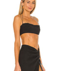 Natalie Rolt Kylie Crop & Kaia Skirt Set Black - 8 / Black - Outfit Sets