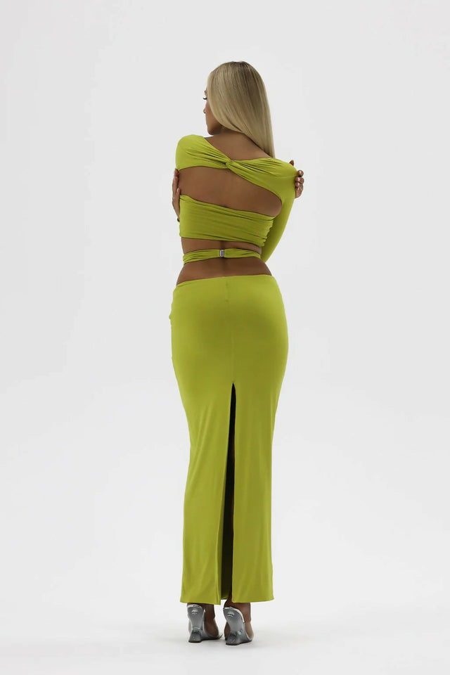 Natalie Rolt Maeve Set Chartreuse - 8 / Yellow - Outfit Sets