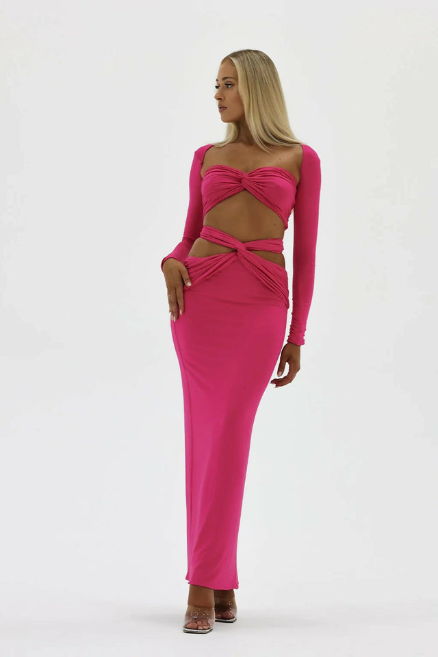 Natalie Rolt Maeve Set Neon Pink - 8 / Pink - Outfit Sets