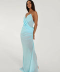 Natalie Rolt Magnolia Gown Baby Blue - 8 / Blue - Dresses