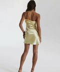 Natalie Rolt Mikayla Mini Dress - 6 / Yellow - Dresses