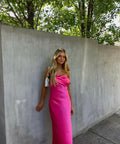 Natalie Rolt Monika Gown - 4 / Pink - Dresses