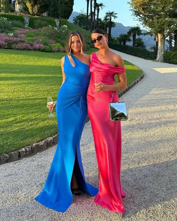 Natalie Rolt Monika Gown - 4 / Pink - Dresses