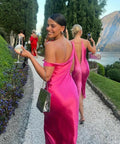 Natalie Rolt Monika Gown - 4 / Pink - Dresses