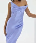 Natalie Rolt Monika Gown Blue Bell - 8 / Violet - Dresses