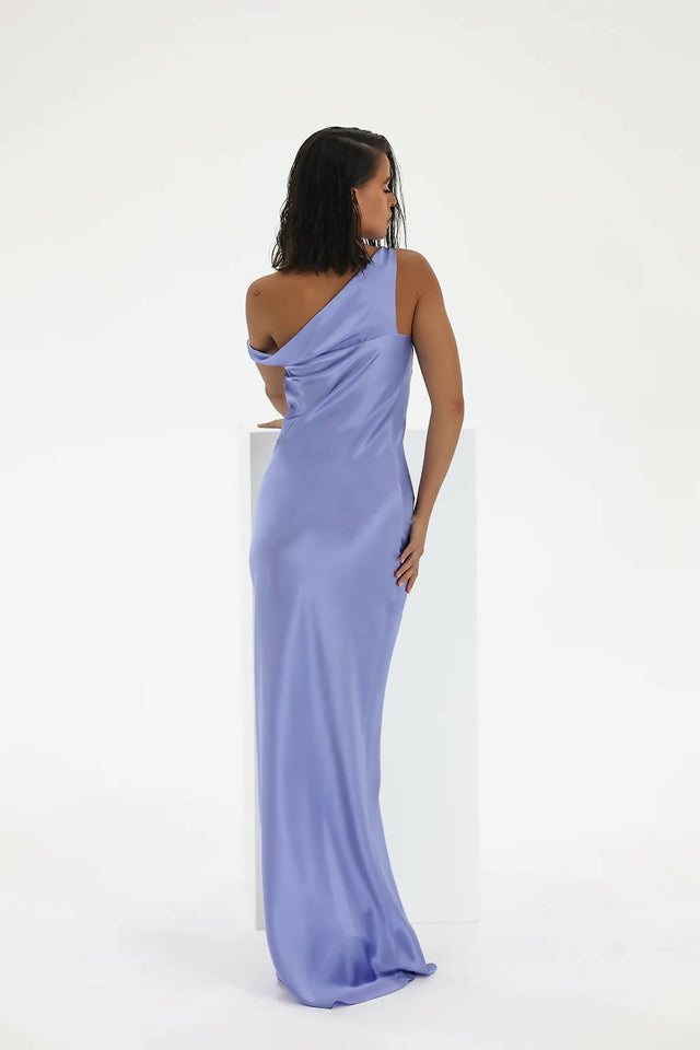 Natalie Rolt Monika Gown Blue Bell - 8 / Violet - Dresses