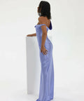 Natalie Rolt Monika Gown Blue Bell - 8 / Violet - Dresses