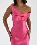 Natalie Rolt Monika Gown Hot Pink - 8 / Pink - Dresses