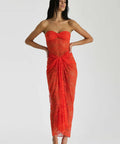 Natalie Rolt Naomi Dress - 8 / Red - Dresses