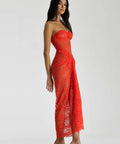 Natalie Rolt Naomi Dress - 8 / Red - Dresses