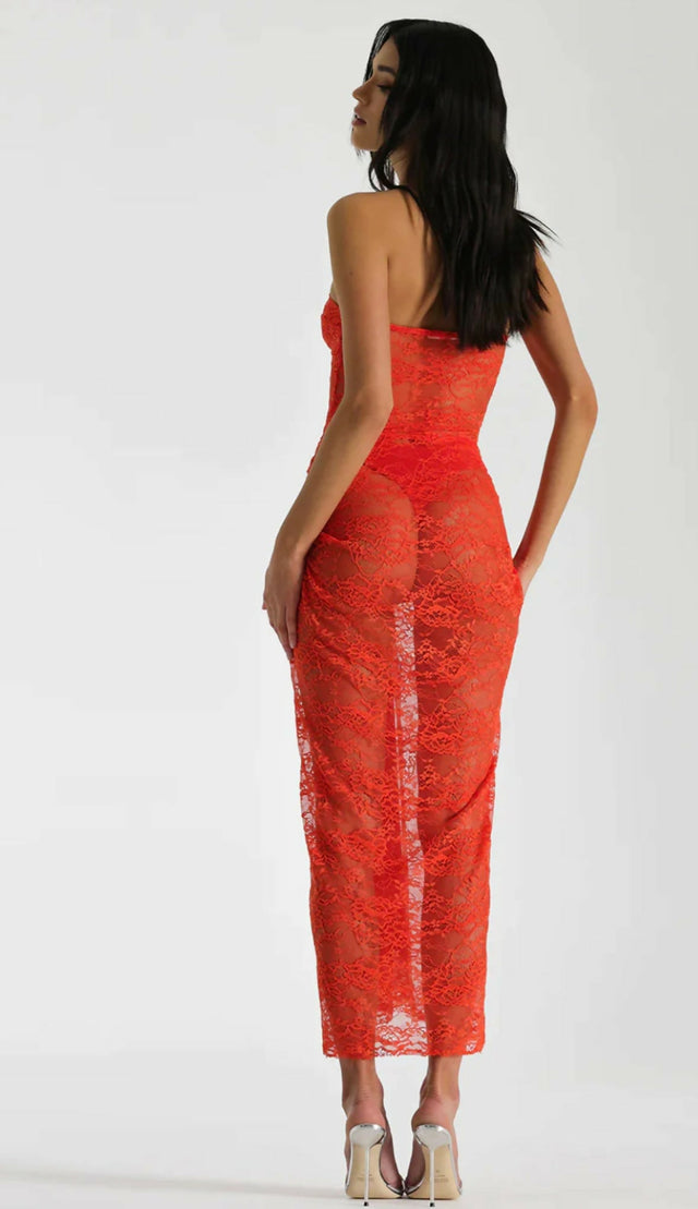 Natalie Rolt Naomi Dress XS - 6 / Red - Dresses