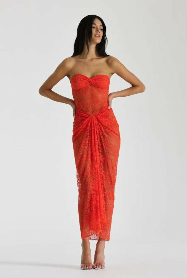 Natalie Rolt Naomi Dress XS - 6 / Red - Dresses