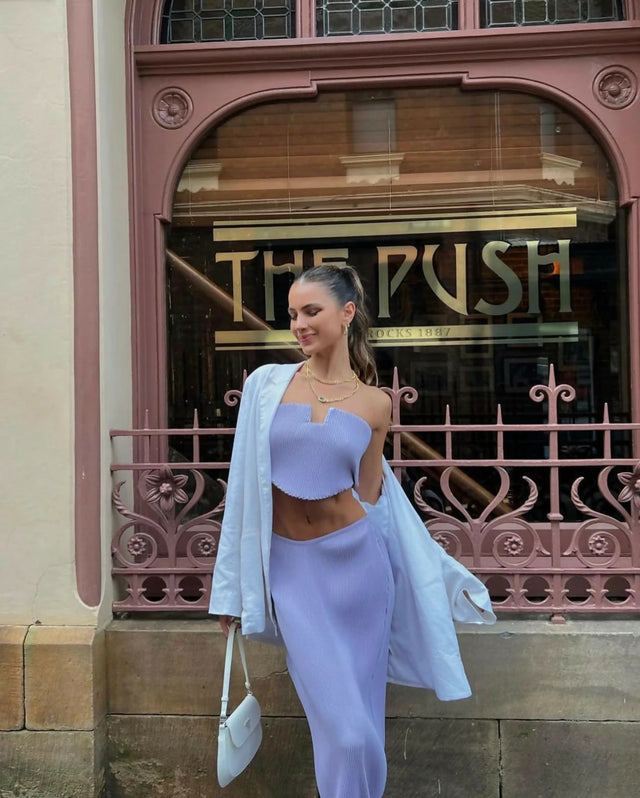 Natalie Rolt Piper Set - 4 / Purple - Outfit Sets
