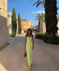 Natalie Rolt Shontae Gown Citron - 6 / Yellow - Dresses