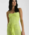 Natalie Rolt Shontae Gown Citron - 6 / Yellow - Dresses