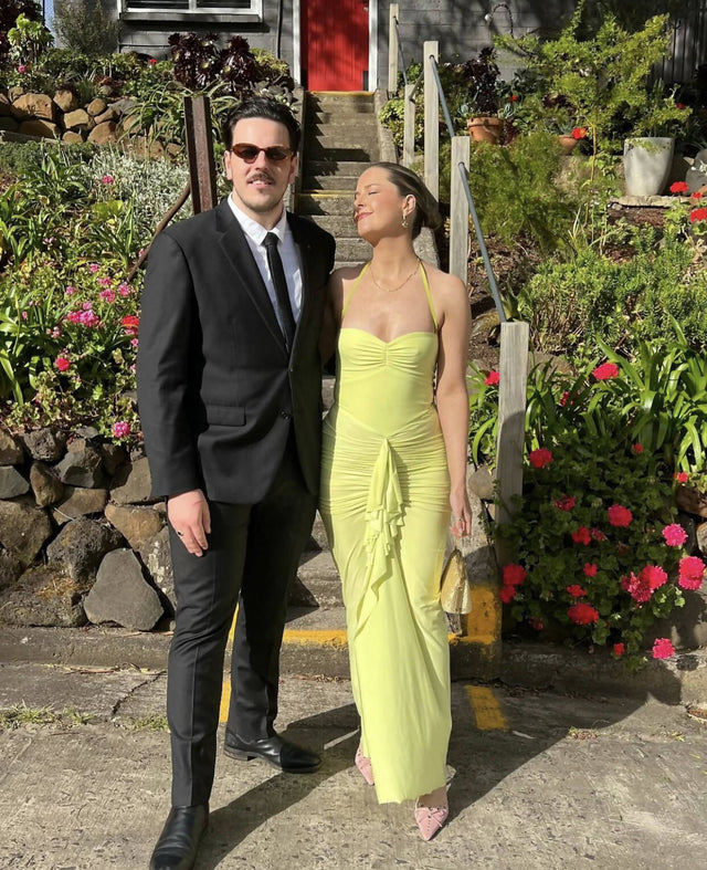 Natalie Rolt Shontae Gown in Citron - Dresses