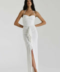 Natalie Rolt Shontae Maxi Gown White - Dresses