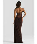 Natalie Rolt Sloane Dress - 8 / Brown - Dresses