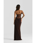 Natalie Rolt Sloane Dress Brown - 6 / Brown - Dresses