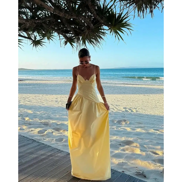 Natalie Rolt Teila Dress - 6 / Yellow - Dresses