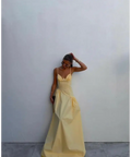 Natalie Rolt Teila Dress - 6 / Yellow - Dresses