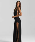 Natalie Rolt Winona Gown Black Size / AU 6 - 6 / Black - Dresses