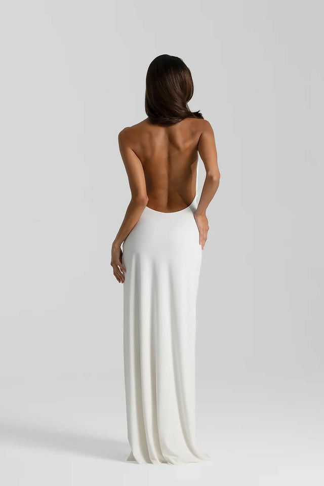 NATALIE ROLT Winona Gown in White - 6 / White - Dresses